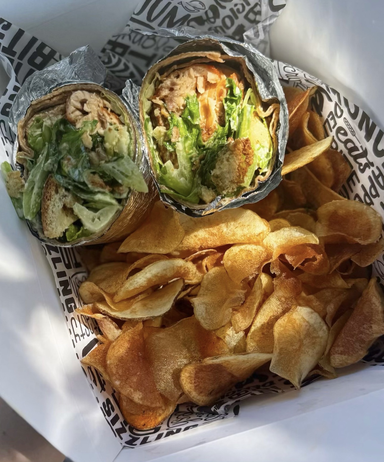 Caesar Salmon Wrap